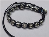 Bracciale Tamashii Ruota della Preghiera in Argento BHS924-S1 - BHS924-S1